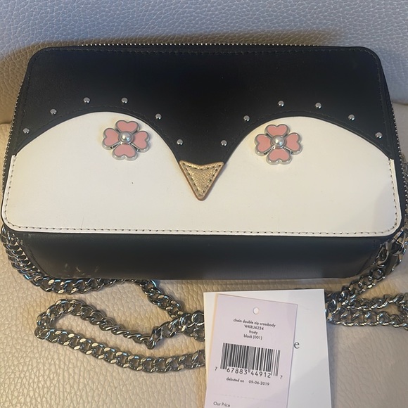 Kate Spade ♠️ New York Frosty Penguin Purse NWT ⭐️🐧⭐️ - Picture 4 of 8